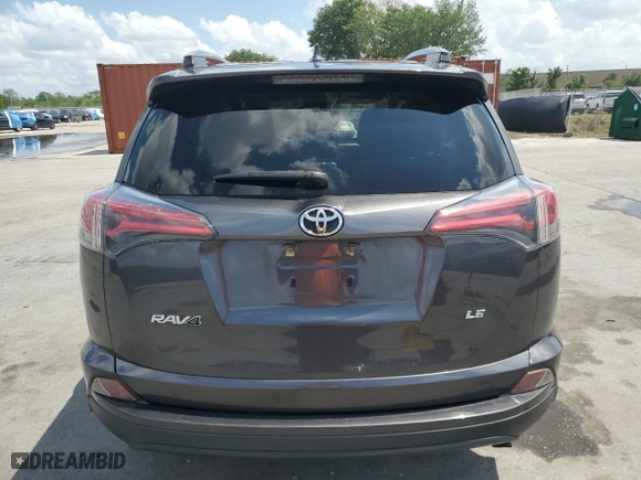 2017 Toyota RAV4 LE with VIN JTMZFREV2HJ720629, listed as a Copart auction lot 51176005 with 112,882 mi miles and Salvage Title. Bid and sale history available at carsss.com. Image 6.
