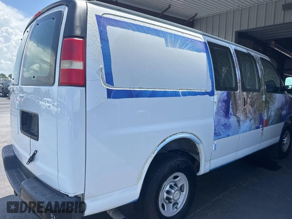 2011 Chevrolet Express Cargo with VIN 1GCWGFCA2B1173903, listed as a IAAI auction lot 42796147 with 110,763 mi miles and . Bid and sale history available at DreamBid. Image 15.