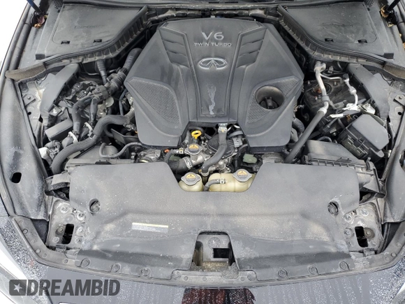 2021 Infiniti Q50 Signature Edition with VIN JN1EV7CR2MM751399, listed as a Copart auction lot 45422675 with 40,227 mi miles and Salvage title. Bid and sale history available at DreamBid. Image 11.