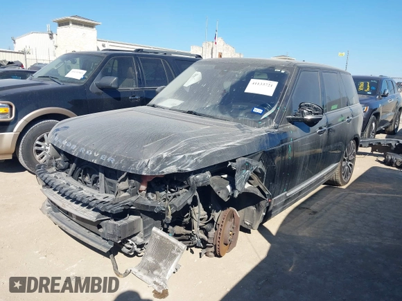 2016 Land Rover Range Rover Autobiography with VIN SALGV2EF5GA303264, listed as a IAAI auction lot 41133721 with 129,041 mi miles and . Bid and sale history available at DreamBid. Image 19.