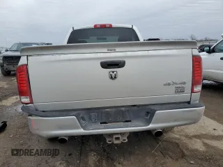 2005 Dodge 1500 SLT with VIN 1D7HU16D65J607535, listed as a Copart auction lot 45557295 with 155,686 mi miles and Salvage Title. Bid and sale history available at DreamBid. Image 6.