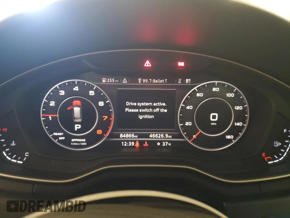 2018 Audi allroad Premium Plus with VIN WA18NBF47JA088819, listed as a Copart auction lot 42491575 with 84,866 mi miles and Salvage Title. Bid and sale history available at carsss.com. Image 9.