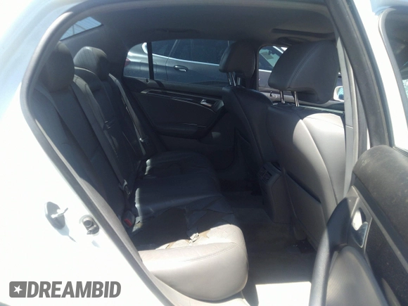 2004 Acura TL with VIN 19UUA66244A008050, listed as a IAAI auction lot 40024854 with 1 mi miles. Bid and sale history available at carsss.com. Image 8.