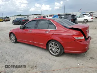 2009 Mercedes-Benz C 300 Sport with VIN WDDGF81X39F225004, listed as a Copart auction lot 60512695 with 116,907 mi miles and Salvage title. Bid and sale history available at DreamBid. Image 2.