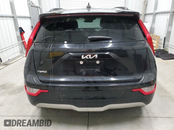 2023 Kia Niro Wind with VIN KNDCR3L13P5053863, listed as a Copart auction lot 53350945 with 23,474 mi miles and Non Repairable. Bid and sale history available at carsss.com. Image 6.