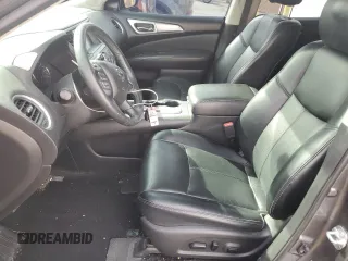 2018 Nissan Pathfinder SL with VIN 5N1DR2MN5JC670650, listed as a Copart auction lot 47557455 with 49,517 mi miles and Salvage Title. Bid and sale history available at carsss.com. Image 7.