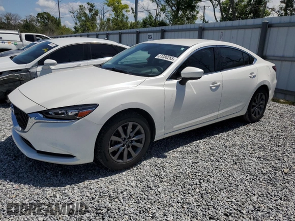 2018 Mazda 6 Sport with VIN JM1GL1UM8J1335351, listed as a Copart auction lot 51286265 with 43,753 mi miles and Salvage Title. Bid and sale history available at carsss.com. Image 1.