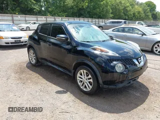 2015 Nissan Juke SL with VIN JN8AF5MR1FT504447, listed as a IAAI auction lot 42813120 with 153,336 mi miles and . Bid and sale history available at DreamBid. Image 1.