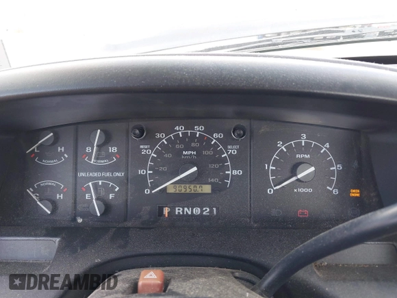 1995 Ford F-250 with VIN 2FTHF25H8SCA12128, listed as a IAAI auction lot 41806359 with 90,950 mi miles. Bid and sale history available at carsss.com. Image 7.