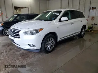 2014 Infiniti QX60 с VIN 5N1AL0MM2EC502017, выставлен на аукционе Copart как лот 56112355 с пробегом 102 358 миль миль и Списание • Salvage title. История ставок и продаж доступна на DreamBid. Изображение 1.