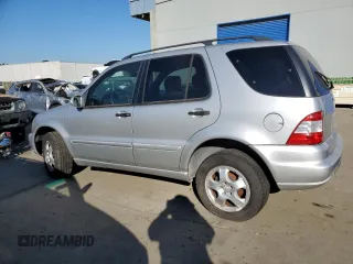 2002 Mercedes-Benz M-Class with VIN 4JGAB54E62A338903, listed as a Copart auction lot 83446494 with 63,255 mi miles and Clean Title. Bid and sale history available at carsss.com. Image 2.