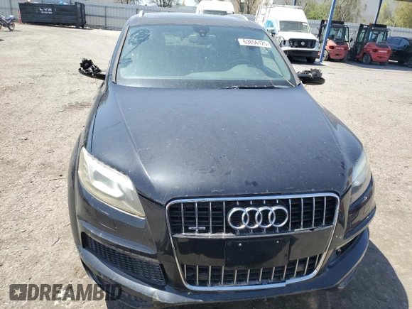 2011 Audi Q7 Prestige with VIN WA1WMAFE6BD008911, listed as a Copart auction lot 63856125 with Not provided miles and Salvage title. Bid and sale history available at DreamBid. Image 5.
