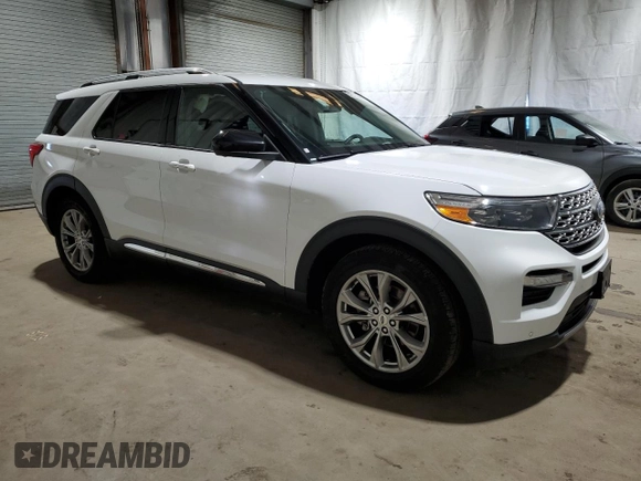 2023 Ford Explorer Limited with VIN 1FMSK7FH9PGA86088, listed as a Copart auction lot 48400115 with 51,214 mi miles and Clean Title. Bid and sale history available at carsss.com. Image 4.
