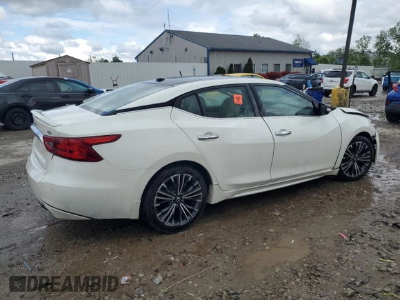2017 Nissan Maxima SV with VIN 1N4AA6AP1HC428580, listed as a Copart auction lot 55106005 with 65,715 mi miles and Non repairable. Bid and sale history available at DreamBid. Image 3.