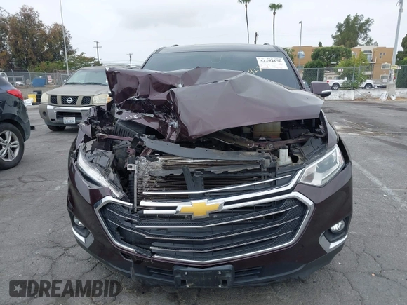 2018 Chevrolet Traverse LT Cloth with VIN 1GNERGKW0JJ263209, listed as a IAAI auction lot 42294170 with 115,619 mi miles and . Bid and sale history available at DreamBid. Image 13.