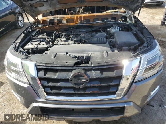 2022 Nissan Armada SV with VIN JN8AY2AC5N9162151, listed as a Copart auction lot 81834284 with Not Provided miles and Salvage Title. Bid and sale history available at carsss.com. Image 12.