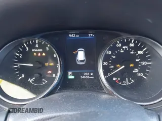 2019 Nissan Rogue SV with VIN KNMAT2MT7KP522209, listed as a IAAI auction lot 41481204 with 54,658 mi miles. Bid and sale history available at carsss.com. Image 7.