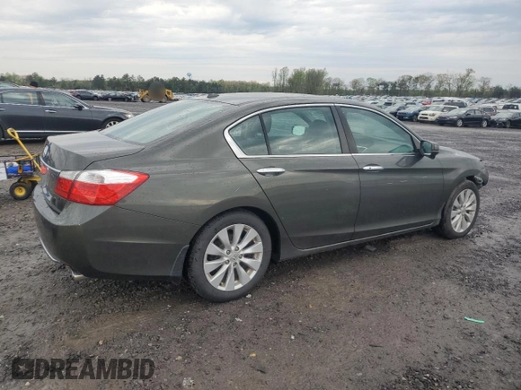 2014 Honda Accord Sedan EX-L with VIN 1HGCR2F83EA144981, listed as a Copart auction lot 53287035 with 85,809 mi miles and Salvage Title. Bid and sale history available at carsss.com. Image 3.