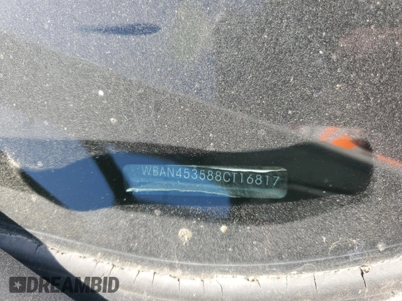 2008 BMW 5 Series z VIN WBAN453588CT16817, wystawiony jako Copart lot #54245065 z przebiegiem 103 603 mil mil oraz Czysty tytuł • Clean title. Historia ofert i sprzedaży dostępna na DreamBid. Obrazek 12.