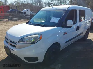 2017 Ram ProMaster City Cargo Van Tradesman SLT with VIN ZFBERFBB8H6E10430, listed as a IAAI auction lot 41659225 with 105,483 mi miles. Bid and sale history available at carsss.com. Image 2.