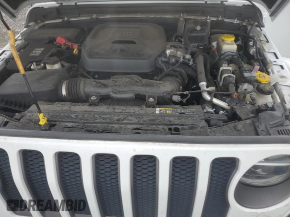 2019 Jeep Wrangler Unlimited Rubicon с VIN 1C4HJXFN5KW514387, выставлен на аукционе Copart как лот 55277045 с пробегом 62 068 миль миль и Списание • Salvage title. История ставок и продаж доступна на DreamBid. Изображение 11.