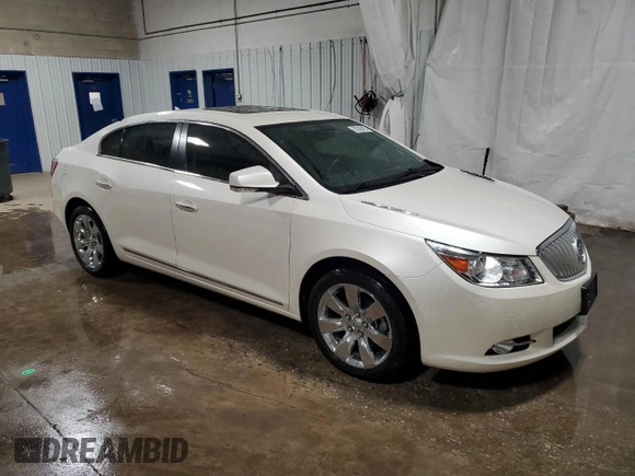 2011 Buick LaCrosse CXL with VIN 1G4GC5ED6BF201010, listed as a Copart auction lot 52025925 with 44,208 mi miles and Salvage Title. Bid and sale history available at DreamBid. Image 4.