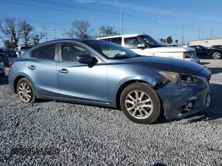 2015 Mazda 3 i Grand Touring with VIN JM1BM1W79F1256051, listed as a Copart auction lot 47898525 with 181,390 mi miles and Salvage Title. Bid and sale history available at DreamBid. Image 4.