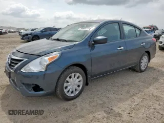 2017 Nissan Versa SV z VIN 3N1CN7AP1HL907280, wystawiony jako Copart lot #59500775 z przebiegiem 95 117 mil mil oraz Szkoda całkowita • Salvage title. Historia ofert i sprzedaży dostępna na DreamBid. Obrazek 1.