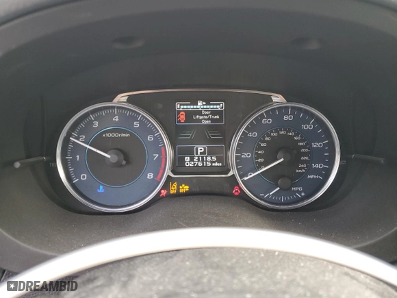 2016 Subaru Crosstrek Premium with VIN JF2GPADC1GH306268, listed as a Copart auction lot 50840295 with 27,615 mi miles and Salvage Title. Bid and sale history available at carsss.com. Image 10.