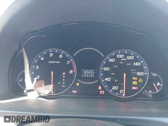 2006 Acura TSX with VIN JH4CL96866C015761, listed as a IAAI auction lot 41664239 with 144,151 mi miles and . Bid and sale history available at DreamBid. Image 7.