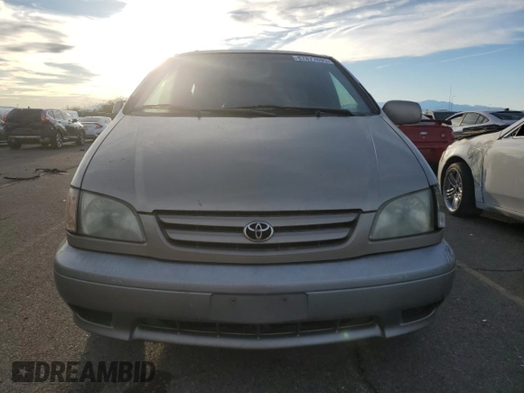 2002 Toyota Sienna LE with VIN 4T3ZF13C12U486009, listed as a Copart auction lot 87877695 with 250,778 mi miles and Salvage Title. Bid and sale history available at carsss.com. Image 5.
