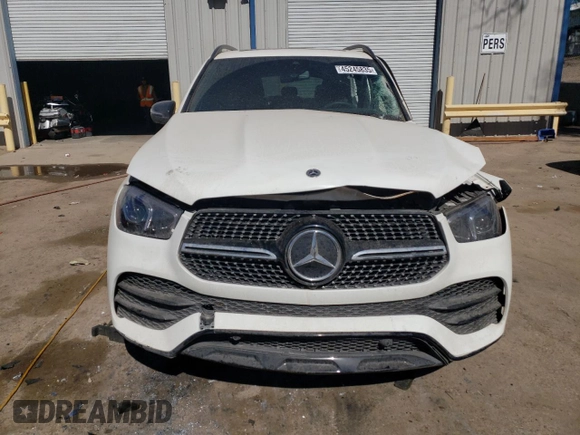 2023 Mercedes-Benz GLE 450 with VIN 4JGFB5KB7PA933099, listed as a Copart auction lot 45245835 with 28,455 mi miles and Salvage title. Bid and sale history available at DreamBid. Image 5.