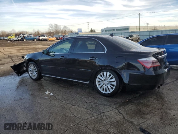 2011 Acura RL Technology with VIN JH4KB2F68BC000497, listed as a Copart auction lot 43734775 with 165,020 mi miles and Salvage Title. Bid and sale history available at DreamBid. Image 2.
