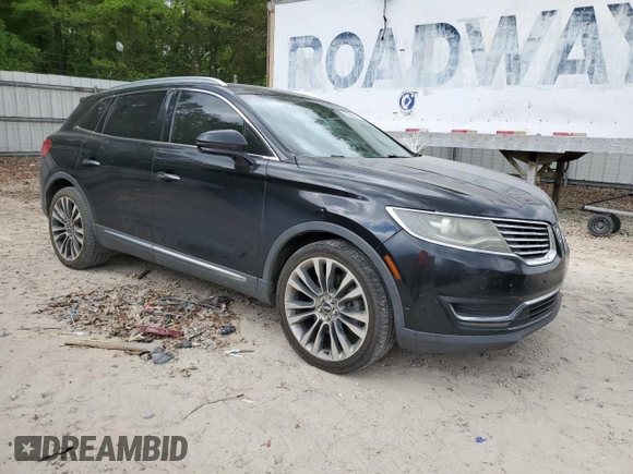 2016 Lincoln MKX Reserve with VIN 2LMTJ6LR9GBL39789, listed as a Copart auction lot 53092915 with 185,817 mi miles and Clean Title. Bid and sale history available at DreamBid. Image 4.
