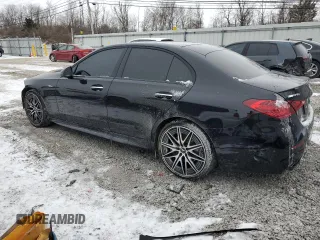 2023 Mercedes-Benz C 43 AMG z VIN W1KAF8HB9PR126036, wystawiony jako Copart lot #46074835 z przebiegiem 12 163 mil mil oraz Szkoda całkowita • Salvage title. Historia ofert i sprzedaży dostępna na DreamBid. Obrazek 2.
