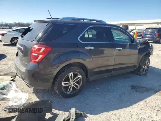 2016 Chevrolet Equinox LTZ with VIN 2GNFLGE35G6115943, listed as a Copart auction lot 45921285 with 82,976 mi miles and Salvage Title. Bid and sale history available at carsss.com. Image 3.
