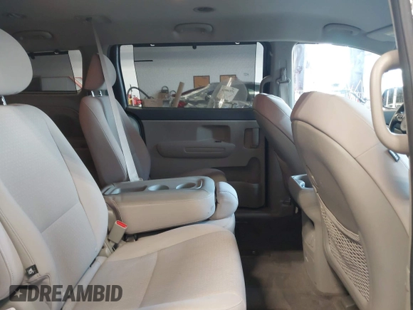 2016 Kia Sedona LX with VIN KNDMB5C14G6191796, listed as a IAAI auction lot 42130638 with 141,099 mi miles and . Bid and sale history available at DreamBid. Image 8.