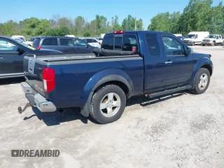 2008 Nissan Frontier SE with VIN 1N6AD06W08C442627, listed as a IAAI auction lot 42626747 with 216,359 mi miles and . Bid and sale history available at DreamBid. Image 4.