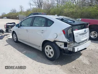 2011 Toyota Prius I with VIN JTDKN3DU5B0278291, listed as a IAAI auction lot 42051410 with 150,677 mi miles. Bid and sale history available at carsss.com. Image 3.