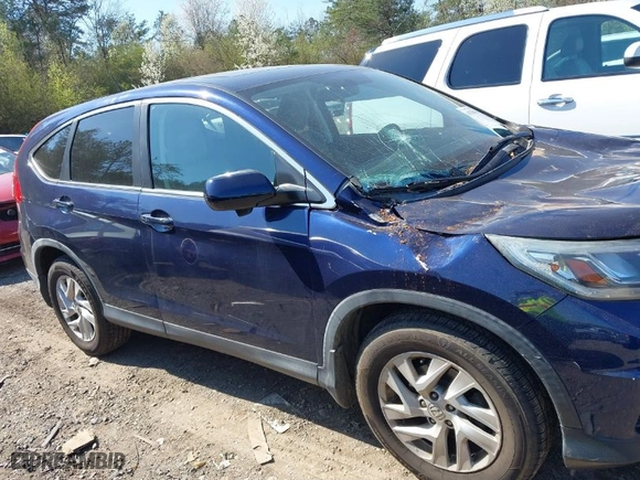 2015 Honda CR-V EX with VIN 3CZRM3H54FG708165, listed as a IAAI auction lot 41780434 with 101,552 mi miles. Bid and sale history available at carsss.com. Image 13.