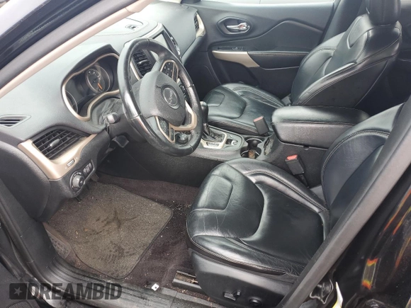 2017 Jeep Cherokee Limited with VIN 1C4PJMDS5HW668612, listed as a Copart auction lot 50695465 with 71,715 mi miles and Salvage Title. Bid and sale history available at DreamBid. Image 7.