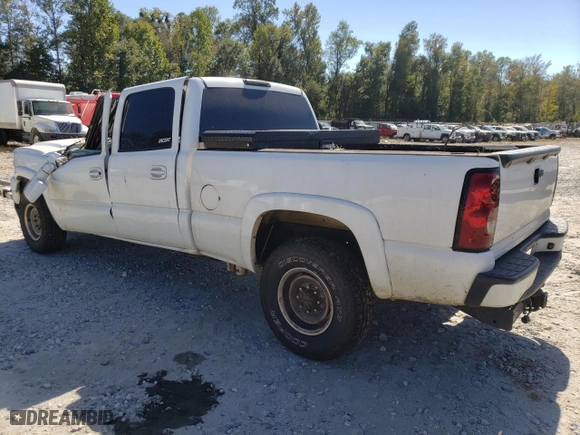 2007 Chevrolet Silverado 2500HD Classic LT2 with VIN 1GCHK23D17F158524, listed as a Copart auction lot 75793264 with 0 mi miles and Salvage Title. Bid and sale history available at carsss.com. Image 2.
