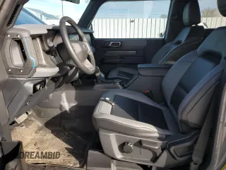 2024 Ford Bronco Black Diamond with VIN 1FMDE1AH3RLA71844, listed as a Copart auction lot 43228085 with 4,753 mi miles and Salvage title. Bid and sale history available at DreamBid. Image 7.