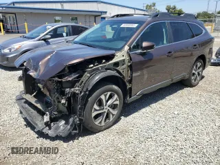 2020 Subaru Outback Limited with VIN 4S4BTANC1L3234672, listed as a Copart auction lot 60668985 with 36,647 mi miles and Salvage title. Bid and sale history available at DreamBid. Image 1.