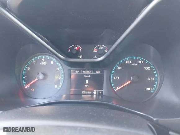 2019 Chevrolet Colorado 4WD Work Truck with VIN 1GCHTBEN0K1152707, listed as a IAAI auction lot 41667933 with 105,816 mi miles. Bid and sale history available at carsss.com. Image 7.