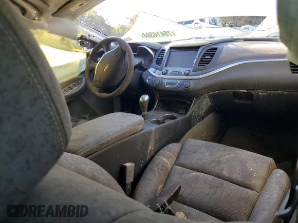 2018 Chevrolet Impala LS with VIN 2G11Z5S31J9144106, listed as a Copart auction lot 75414384 with 0 mi miles and Salvage Title. Bid and sale history available at carsss.com. Image 8.