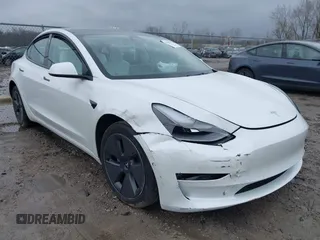2022 Tesla Model 3 Long Range with VIN 5YJ3E1EB6NF272009, listed as a IAAI auction lot 41984154 with 12,651 mi miles and . Bid and sale history available at DreamBid. Image 6.