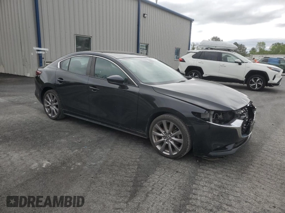 2019 Mazda 3 Preferred with VIN 3MZBPADL3KM106423, listed as a Copart auction lot 57376795 with 79,422 mi miles and Salvage title. Bid and sale history available at DreamBid. Image 4.