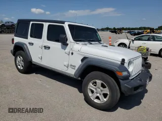 2020 Jeep Wrangler Unlimited Sport S z VIN 1C4HJXDN0LW209092, wystawiony jako Copart lot #58523675 z przebiegiem 68 688 mil mil oraz Czysty tytuł • Clean title. Historia ofert i sprzedaży dostępna na DreamBid. Obrazek 4.