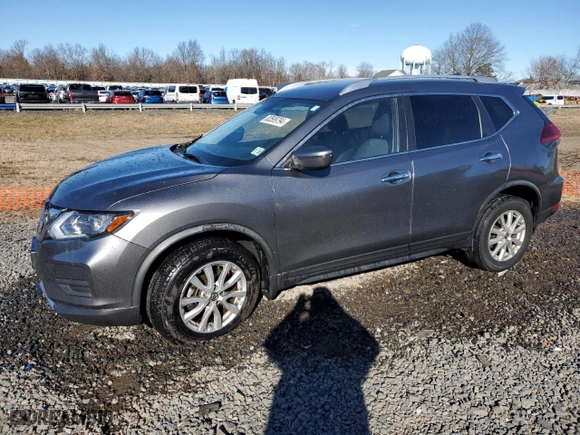 2020 Nissan Rogue SV with VIN JN8AT2MV1LW120487, listed as a Copart auction lot 83599794 with 57,109 mi miles and Salvage Title. Bid and sale history available at carsss.com. Image 1.